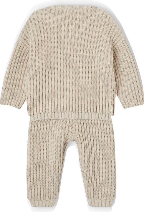 Produktbild Vertbaudet Unisex Baby-Set: Pullover, Strickhose & Wickelbody (74)