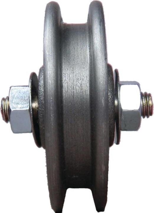 Produktbild HBS Betz Schiebetorrolle 60 mm Stahl verzinkt 30 kg 6/8 mm