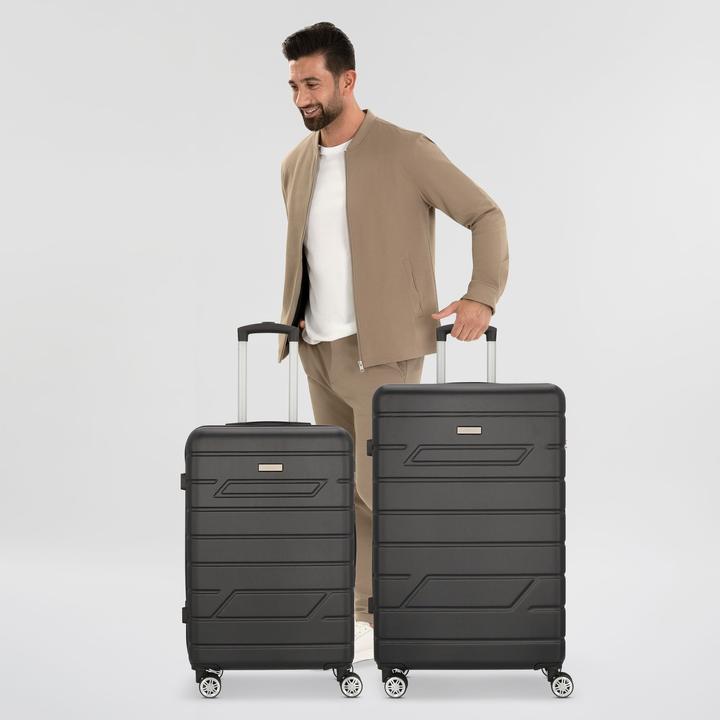 Immagine prodotto Nowi Set di valigie a 4 ruote Bergamo 2 pezzi (158 l, XL (da 115l))