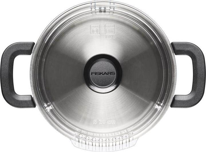 Immagine prodotto Fiskars CASSERUOLA FF 3L CON COPERCHIO 1072316 (Pentola, Acciaio inossidabile)