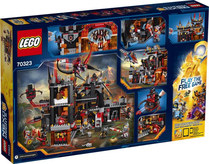 Actual product image LEGO Nexo Knights Jestro's volcano fortress (70323, LEGO Nexo Knights)