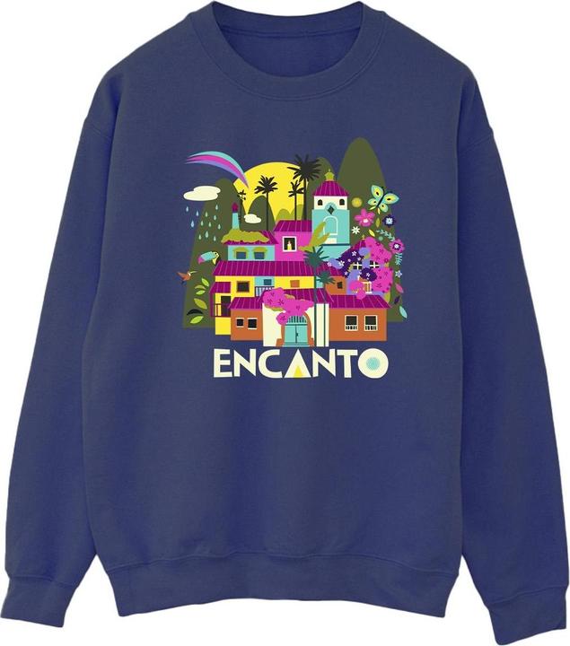 Actual product image Disney Mens Encanto Many Houses Sweatshirt (L)