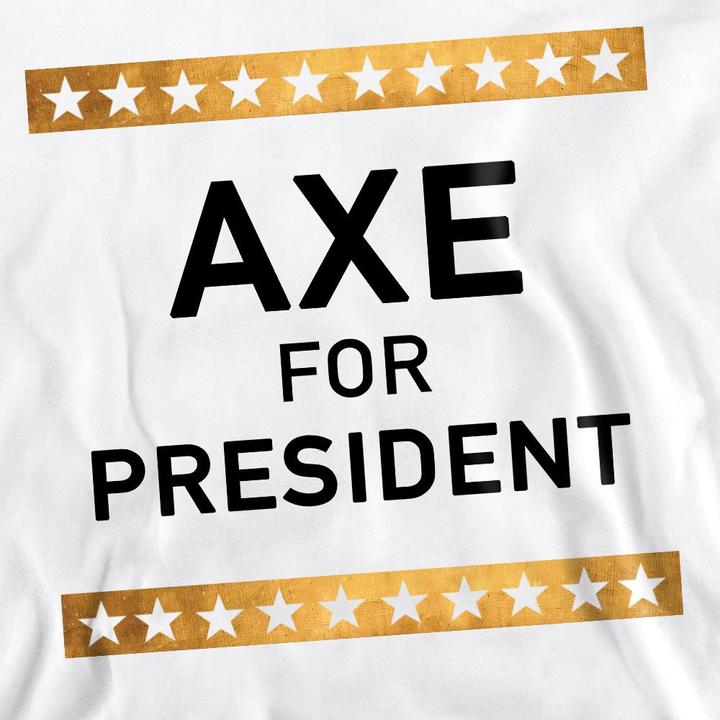 Actual product image Billions Unisex Adult Axe For President Sweatshirt (M)