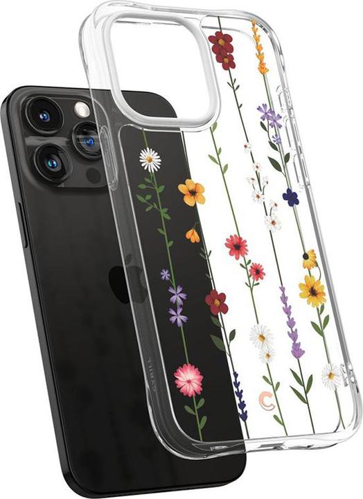 Actual product image Cyrill Cecile iPhone 15 Pro Max 6.7" flower garden ACS06625 (Apple iPhone 15 Pro Max)
