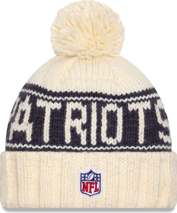 Produktbild New Era Sideline Damen Winter Mütze - New England Patriots (One Size)