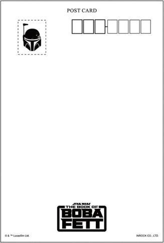 Image du produit Disney STAR WARS Boba Fett Carte postale A