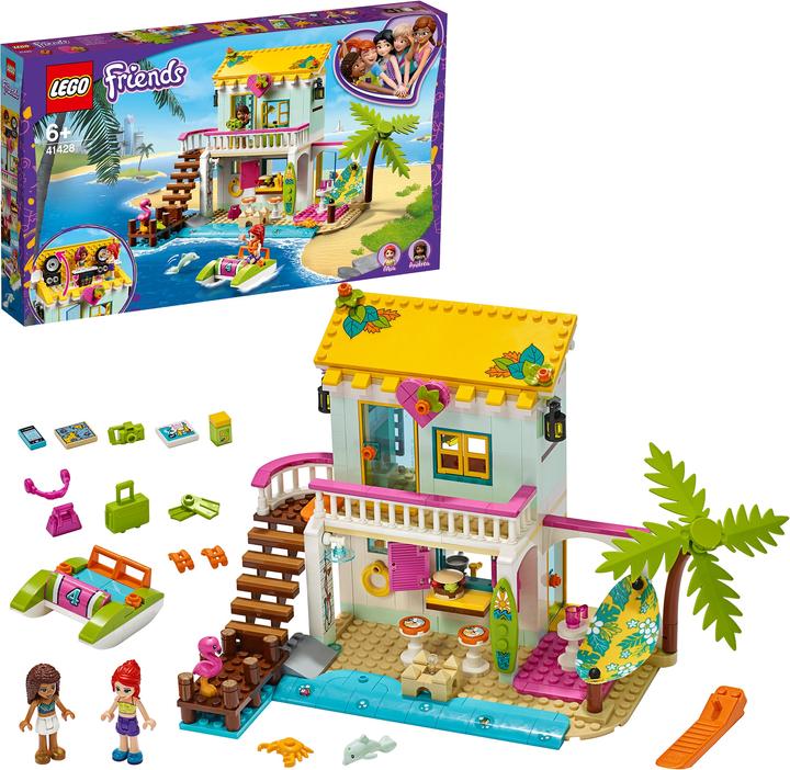 Actual product image LEGO Beach house with pedal boat (41428, LEGO Friends)