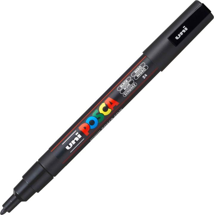 Produktbild Posca Marker PC-3M Rundspitze (Schwarz, 0.90 mm, 1 x)