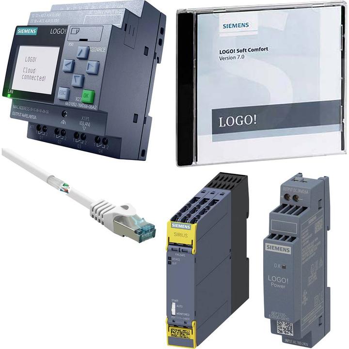 Actual product image Siemens Application package Logo! meets KNX LOGO! 0BA8 + KNX