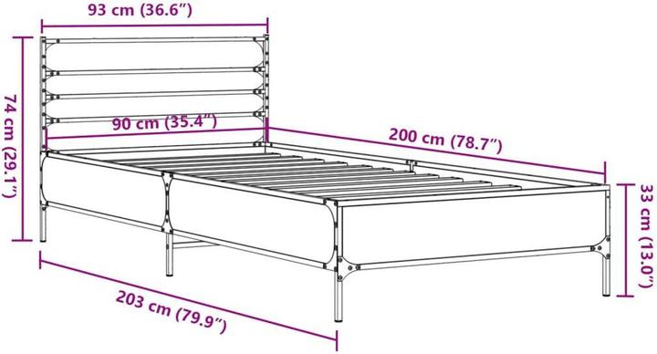 Image du produit VidaXL Katie (90 x 200 cm)