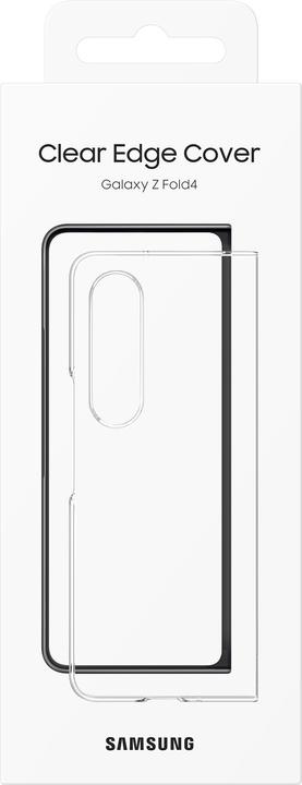 Actual product image Samsung Hard Cover Clear Edge Cover transparent (Samsung Galaxy Z Fold4)