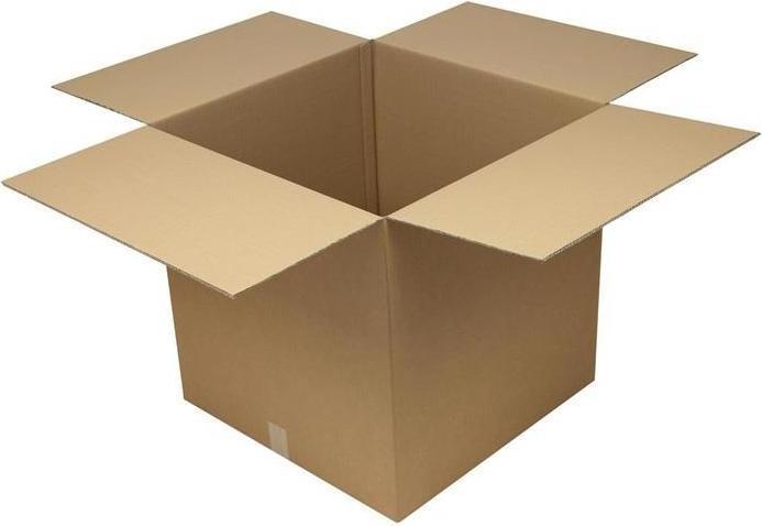 Produktbild Transpak Faltkarton 2-wellig Masse 600x600x600mm Qualität 2.40BC braun braun (10 x)