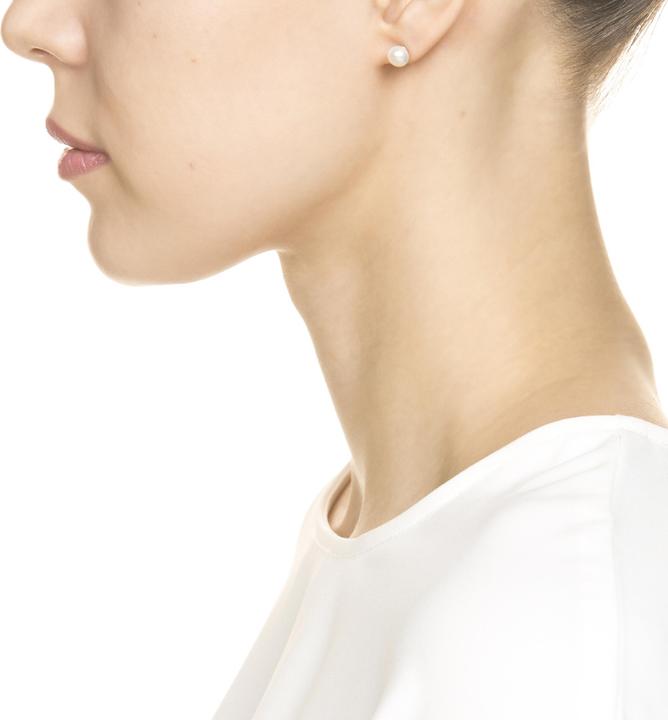 Produktbild Heideman Perlohrstecker rose 6mm rose goldfarbend (100% Edelstahl)