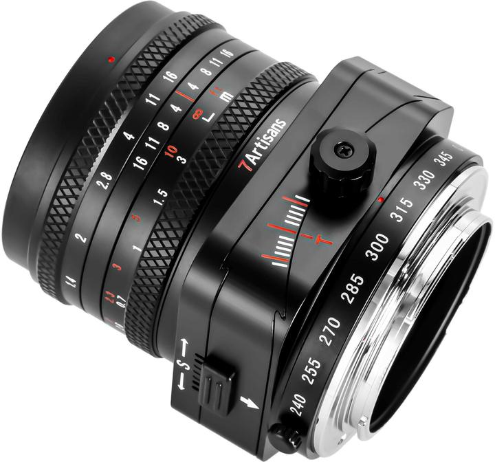 Actual product image 7artisans 50mm f/1.4 Tilt Shift Sony E (Sony E, APS-C / DX, full size)