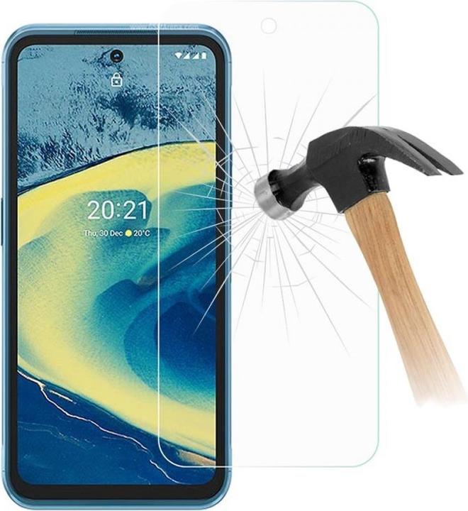 Produktbild Screenguard Nokia XR20 Panzerglas Schutzfolie Case Friendly Design (1 Stück, Nokia XR20)