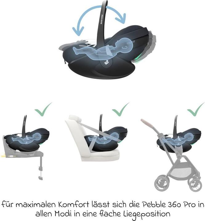 Produktbild Maxi-Cosi Pebble Pro (Babyschale, ECE R129/i-Size Norm)
