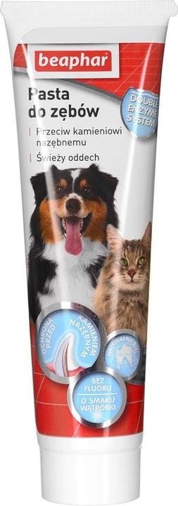 Immagine prodotto beaphar 12789 Dentifricio per animali domestici Dentifricio antiplacca per animali domestici (Cane, Gatto)