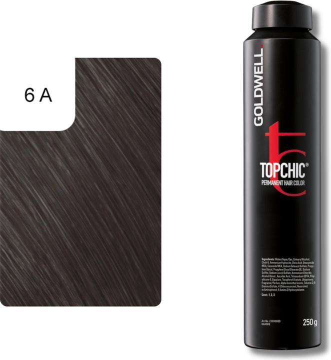Actual product image Goldwell Topchic (6-A dark ash blond)