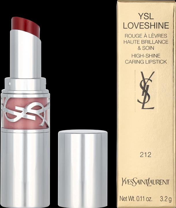 Actual product image Yves Saint Laurent Loveshine Rouge Volupte Shine Lipstick 212