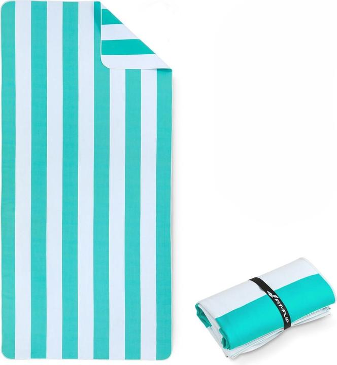 Produktbild Fit-Flip Strandtuch XXL Mikrofaser schnelltrocknendes Badetuch 200x90cm (200 x 90 cm)