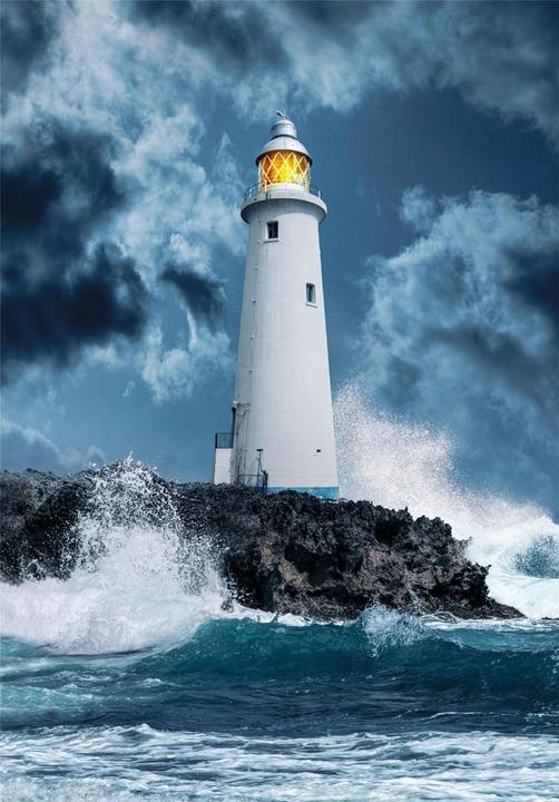 Immagine prodotto Clementoni Puzzle Faro nella tempesta 1000 pezzi (1000 pezzi)