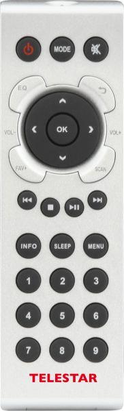 Produktbild Telestar DIRA S20i (DAB+, FM, UKW, Internetradio, Bluetooth, WLAN)