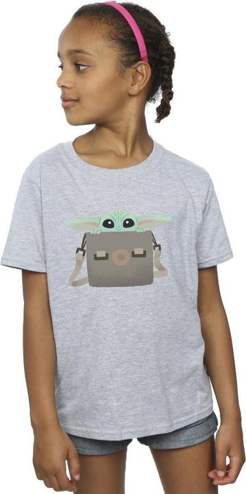 Immagine prodotto Star Wars The Mandalorian Grogu Luggage Maglietta Ragazze (152, 158)