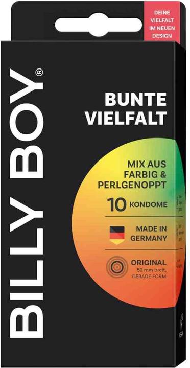 Actual product image Billyboy Billy Boy "Sensual Variety" 10 mixed condoms in a sensual condom assortment (10 pcs.)
