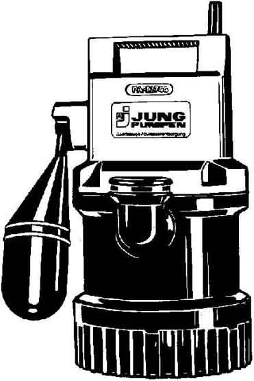 Actual product image JUNG U6K NIRO-E (Sewage pump)