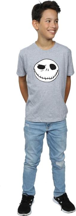 Actual product image Disney Boys Nightmare Before Christmas Jack's Big Face T-Shirt (152, 158)