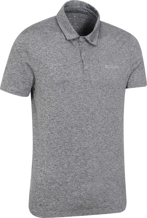 Actual product image Mountain Warehouse Mens Deuce IsoCool Polo Shirt (S)