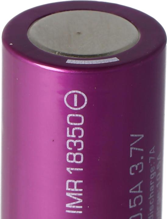 Image du produit Efest Batterie Purple IMR18350 (plus pôle plat) (1 pcs, 18350, 700 mAh)