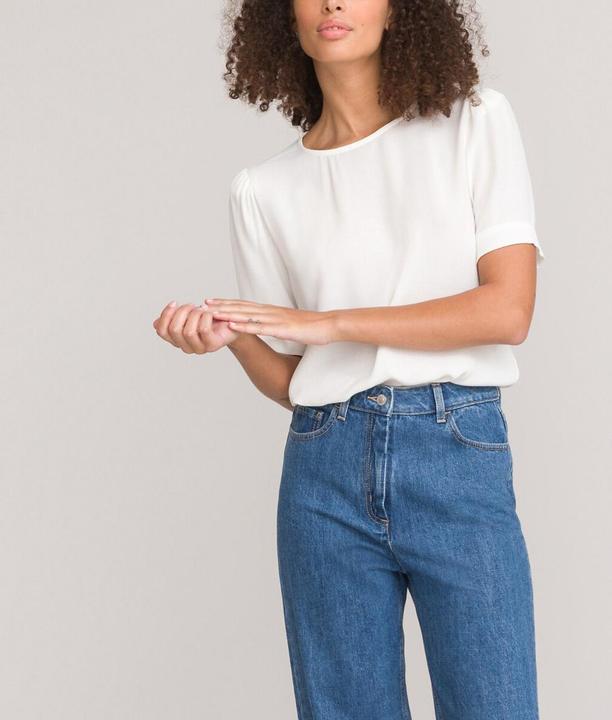 Image du produit La Redoute Collections Blouse à encolure ronde (50)