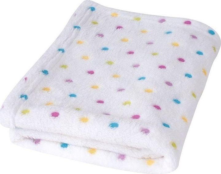 Produktbild Baby Matex BabyMatex blanket with colorful dots 75 * 100 Milly (100 x 75 cm)