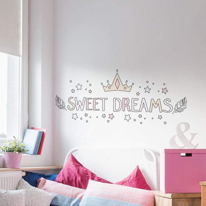 Actual product image Trenddeko Kvilis - writing Sweet Dreams (60 x 24 cm)