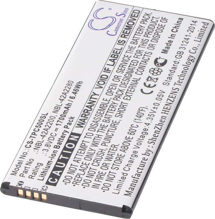 Immagine prodotto XCell Batteria adatta per TP-Link / Neffos C5 Dual SIM Batteria del telefono cellulare NBL-42A2200
