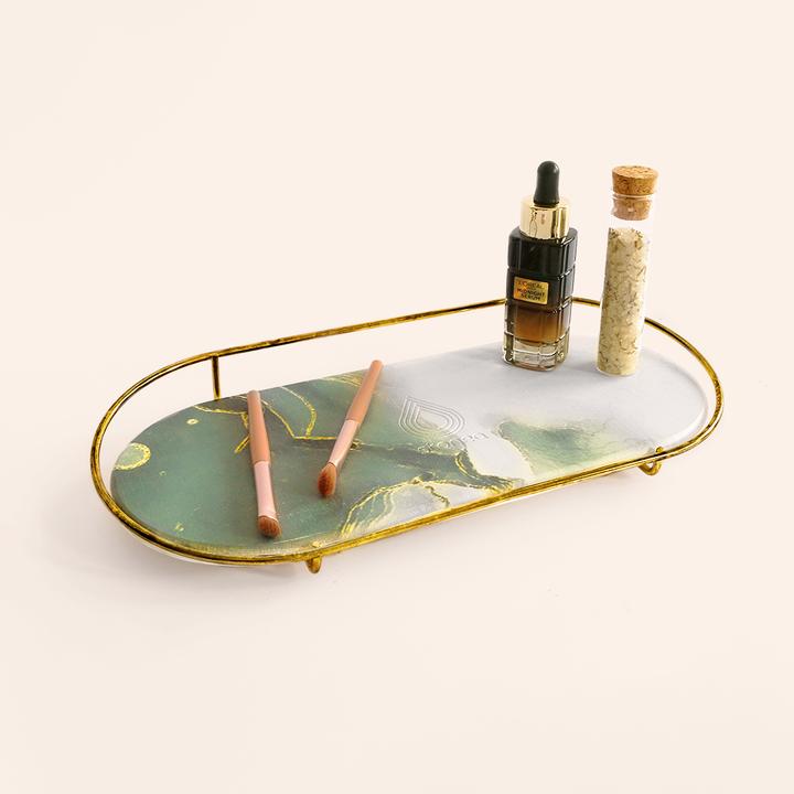 Produktbild Stonea Makea Gold Makeup Tray Neptune