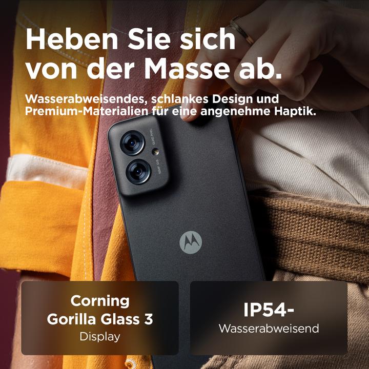 Produktbild Motorola Moto G55 (256 GB, Forest grey, 6.49", Dual SIM, 50 Mpx, 5G)