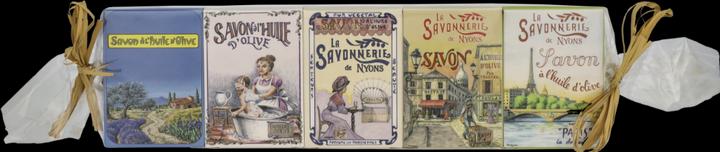 Produktbild Benois Discop La Savonnerie De Nyons Soap Bar Set 5 Pcs - Paris (Handseife Nachfüllpackung, 1.25 ml)