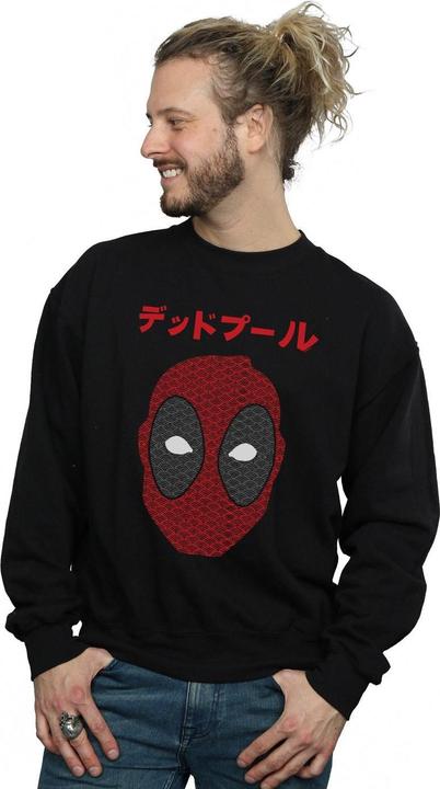 Produktbild Deadpool Japanese Seigaiha Head Sweatshirt (L)