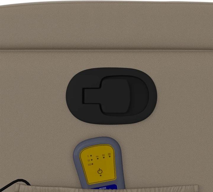 Produktbild VidaXL Massagesessel Cappuccino-Braun Kunstleder,Farbe
