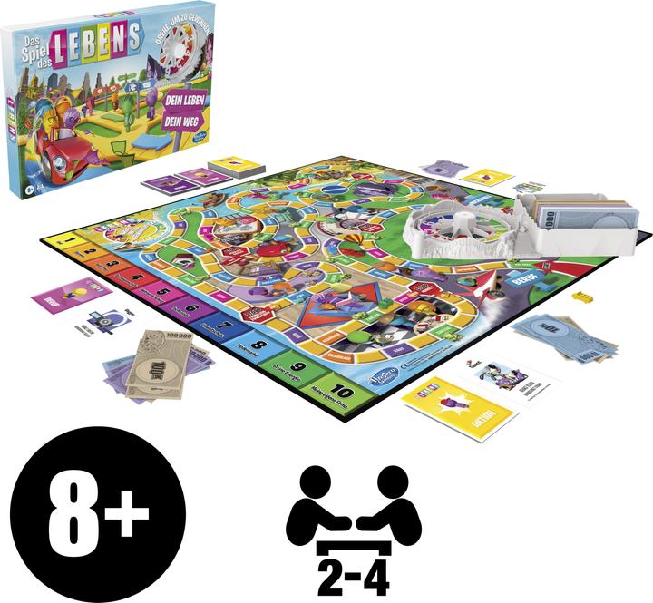 Immagine prodotto Hasbro Gaming Gioco della vita (Tedesco)