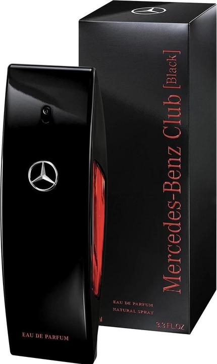 Actual product image Mercedes-Benz Club Black Eau de Parfum 100ml (Eau de parfum, 100 ml)