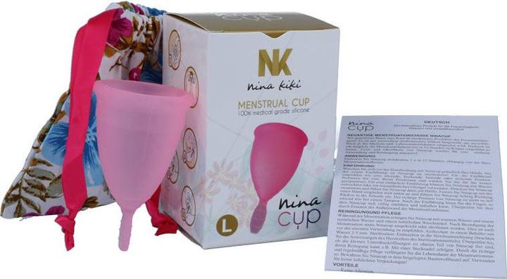 Image du produit Nina Kiki Nina Cup Menstrual Cup Taille L Rose