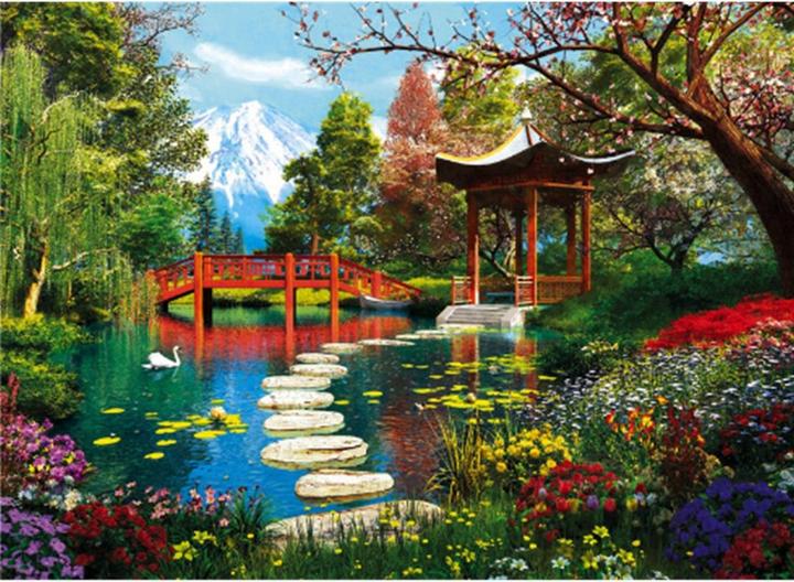 Image du produit Clementoni Puzzle Gardens of Fuji 1000 pièces (1000 pièces)
