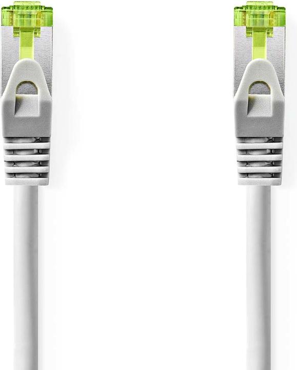 Immagine prodotto Nedis Cavo Cat 7 | S/FTP | Spina RJ45 | Spina RJ45 | 0,50 m | Senza strappo | Rotondo | LSZH | Grigio | L (S/FTP, CAT7, 0.50 m)