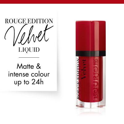 Actual product image Bourjois Rouge Edition Velvet (15 Red-volution)