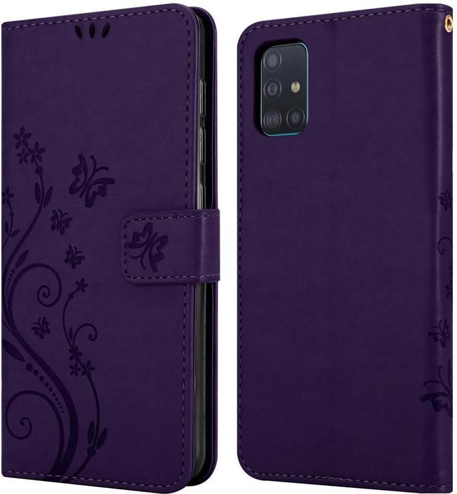Produktbild Cadorabo Flower Book Cover (Samsung Galaxy A51)