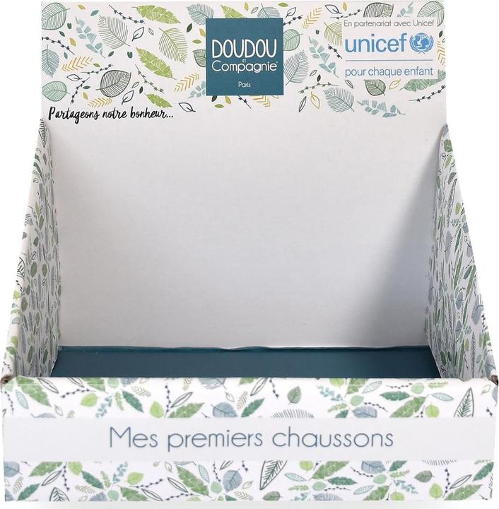 Produktbild Doudou et Compagnie Unicef Füsslinge mit Rassel Panda 0-6M