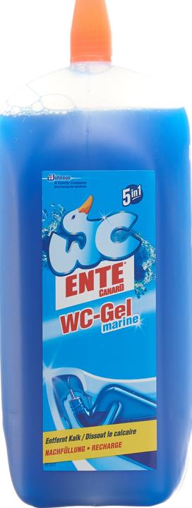 Produktbild WC-Ente WC-Reiniger Gel 5 in 1 Nachfüller Marine